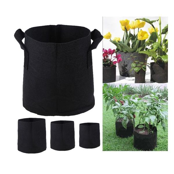 planters & pots 1/5 gallon plant seedling grow bags with handle/no handle diy potato vegetable growing eco-friendly home garden tools